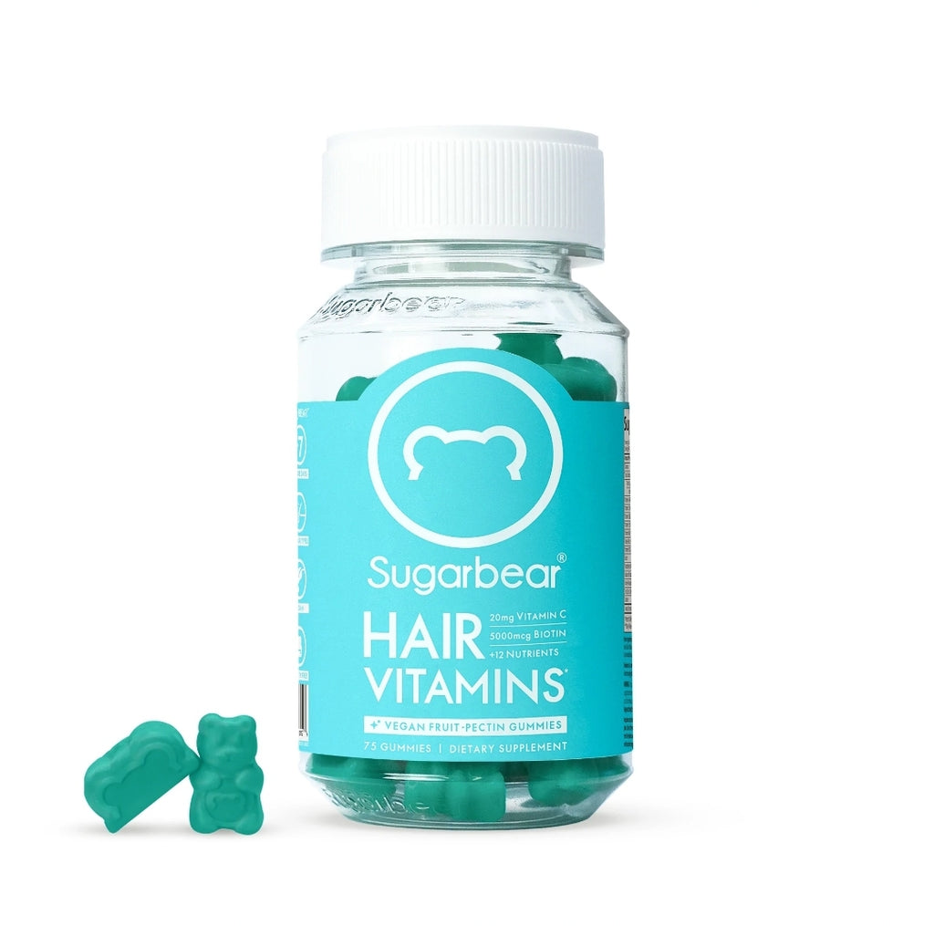 New Sugarbear Hair Vitamins 74 counts SugarBearHair Biotin Gummies