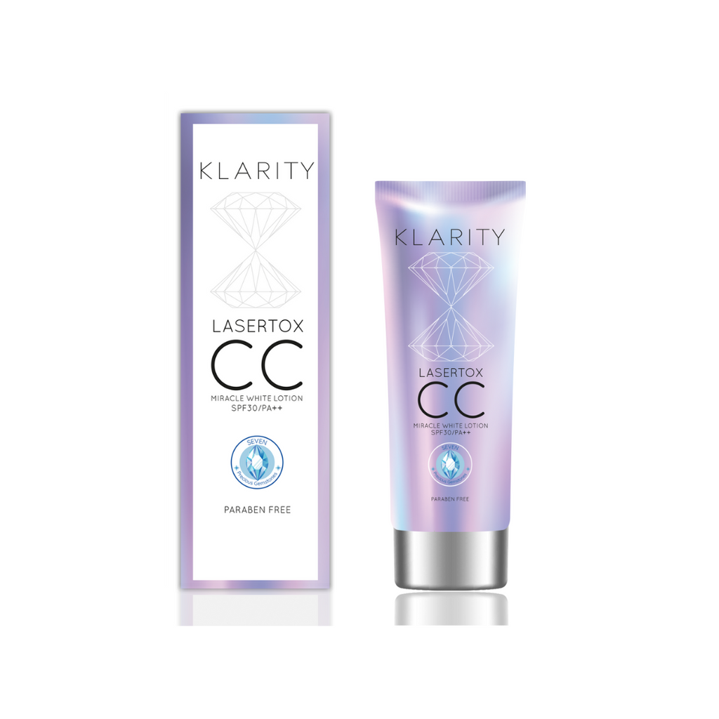 Limited Edition - 7 Gems Klarity LaserTox CC Miracle White Lotion SPF30 - 30ML