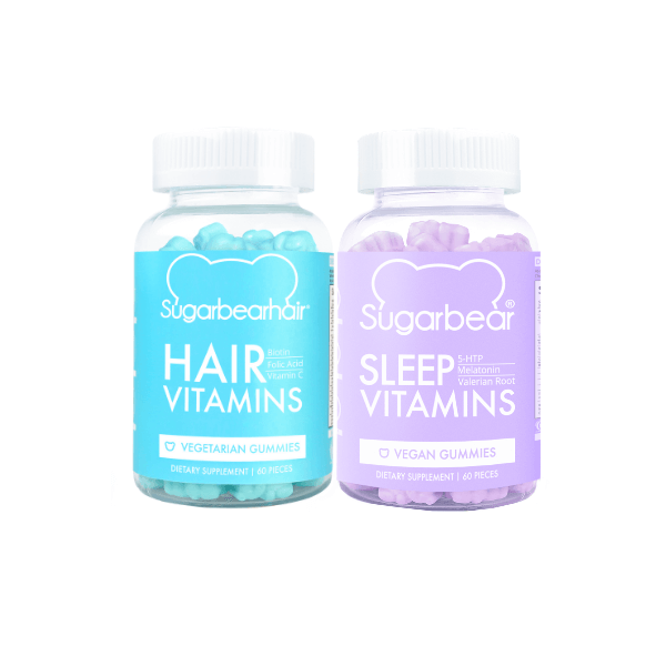 Sugar Bear Hair and Sleep Vitamins [Twin Pack] - NETTNETTCLUB