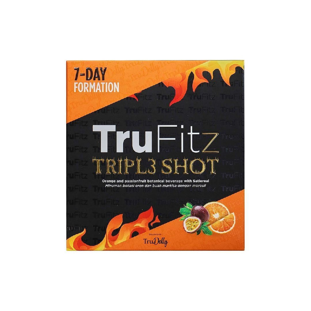 New Trufitz Tripl3 Shot Orange and Passionfruit Triple Shot